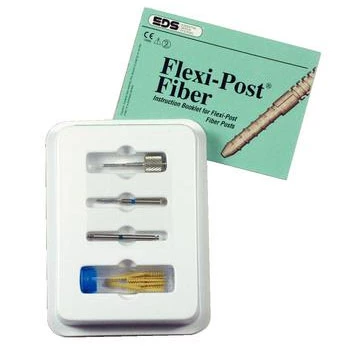 Kit de recarga de Flexi-Post Fiber tamaño #2 azul, incluye 10 postes, 1 macho, 1 primario.