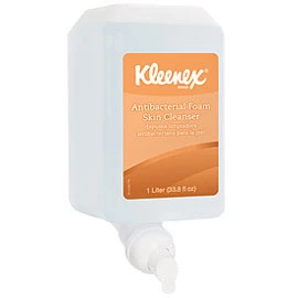 Kleenex Antibakterieller Schaum-Hautreiniger 0,5% Triclosan, Fruchtduft, Klar