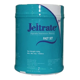 Jeltrate Alginate - Fast Set, Case of 9 - 1 Lb. Canisters