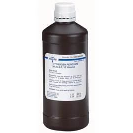 Peróxido de hidrógeno USP 3% Medline 16 oz 12/caja