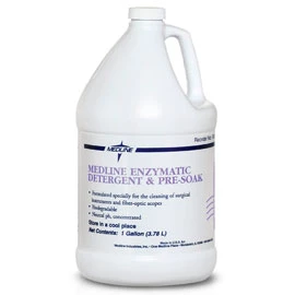 Detergente e pretrattamento per strumenti chirurgici Medline a doppia enzima. Confezione da 4 - 1