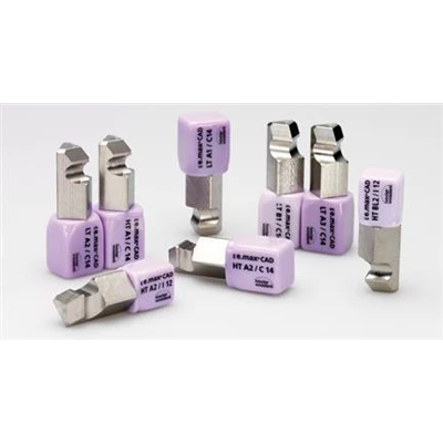 IPS e.max CAD for E4D HT Block, Shade C4 Size I12, Package of 5 blocks