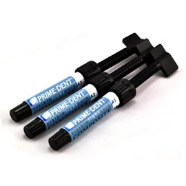 Prime-Dent Hybrid Composite A1 Syringe. VLC (Visible Light Cure), Resin-based