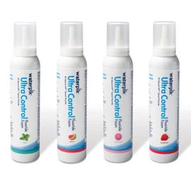 Espuma de Flúor UltraControl Sabor Fresa 4.4 oz. Botella. 1.23% APF. Rápido, Uno.