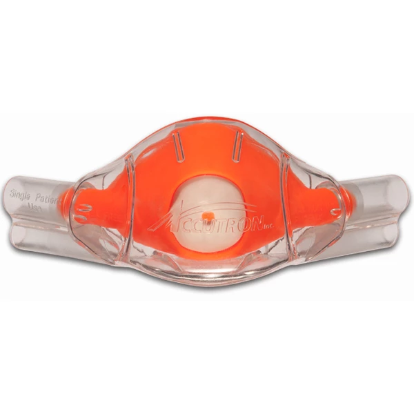 ClearView Single-Use Nasal Hoods - Pedo, Outlaw Orange 12/Box. Individually