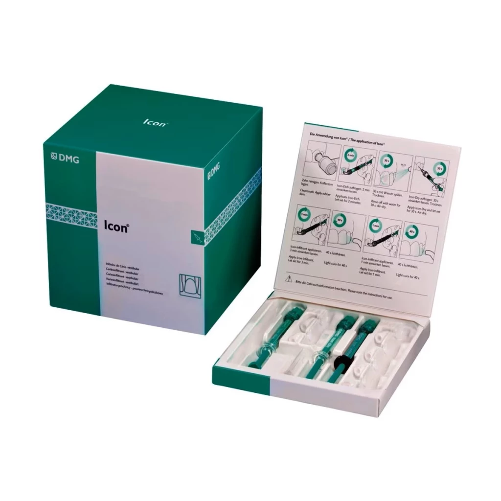 Kit de Inicio de Infiltrante de Caries Icon para Superficies Lisas