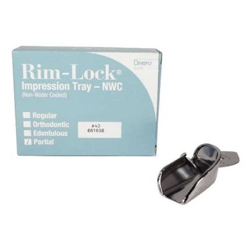 Rim-Lock #43 Oberer rechter/unterer linker Quadrant fester Metall-Abdrucklöffel, 1/Stk