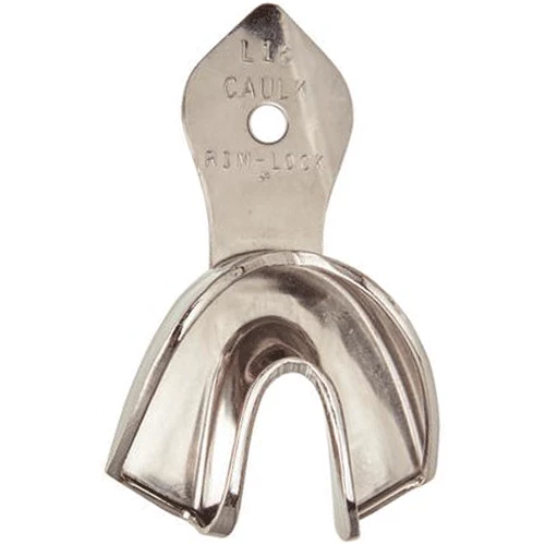 Rim-Lock #L18 Untere Vollbogen-Orthodontische feste Metall-Abdruckschale, 1/Stk