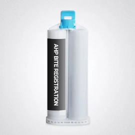 Paquete Económico de Registro de Mordida AllDent VPS, Azul, Sin Sabor, 2- 50 ml