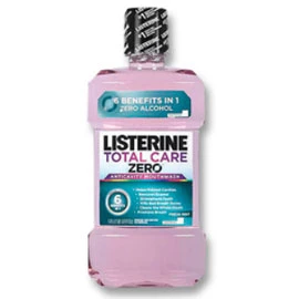 Enjuague bucal Listerine Total Care Zero Menta Fresca 1 litro. Baja intensidad.