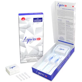 Sistema de Blanqueamiento Dental Lapiss 16% CP FRESA - Mini Kit: 2 jeringas de 3 mL.