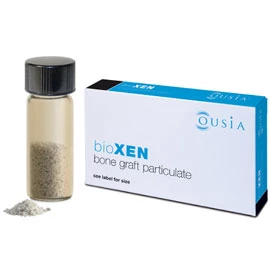 BioXEN Mineralized Bovine Bone Particulate 2.5cc vial, .25-1mm particulate size