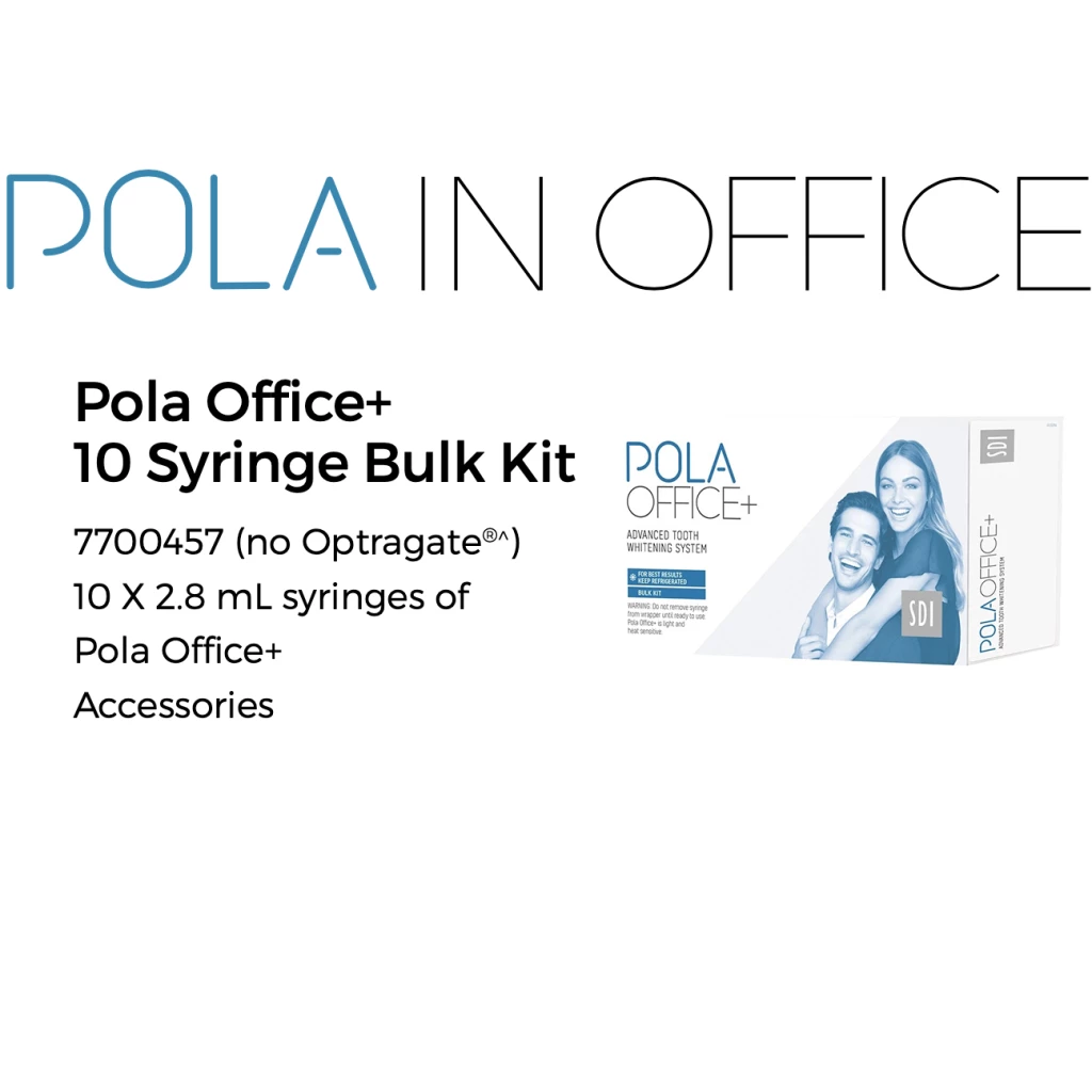 Pola Office+ Kit a Granel 37.5% SIN RETRACTORES - Blanqueamiento en Consultorio a Base de Peróxido de Hidrógeno