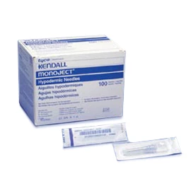 Aguja hipodérmica Monoject SoftPack 30G x 3/4", con bisel (regular)