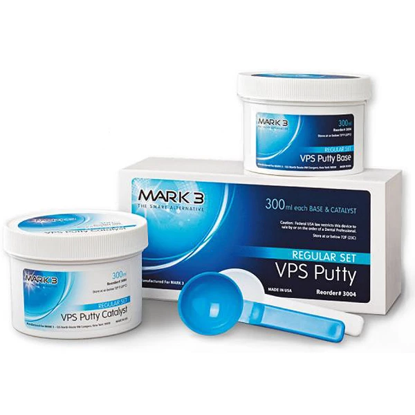 MARK3 VPS-Abformmasse, reguläres Set, 300 ml Basis & Katalysator