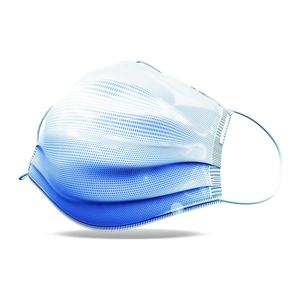 Mascarilla de bucle para oreja Repel SAPPHIRE 50/caja. Cuádruple de 4 capas.