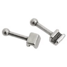 Ganchos de bola crimpables largos TOL, bolsa de 10 ganchos. Nuestros ganchos de bola de forma larga y crimpable.