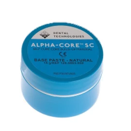 Alpha-Core SC base bianca, composito a base di resina autopolimerizzante per il nucleo.