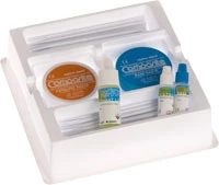 Alpha-Dent самозатвердевающий гибридный композит, комплект 28г/28г с системой адгезии (гель для травления)