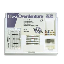 Flexi-Overdenture for Indirect/Copling & Direct/Non-Copling Technique - 4 Posts