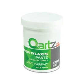 Qartz Medium Mint Parfait Prophy Paste with Fluoride 12oz Jar. Non-Splatter Qartz Medium Mint Parfait Prophy Paste with Fluoride 12oz Jar. Non-Splatter