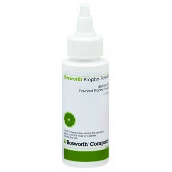 Bosworth Prophy Powder - Polvo de bicarbonato de sodio sabor limón-lima, botella de 10 oz.