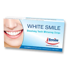 Tiras blanqueadoras de dientes White Smile, 28 unidades. Fuerza profesional.