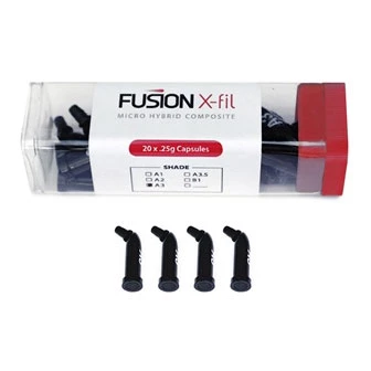 Cápsulas de Composite Híbrido Micro Fusion X-Fil - Tono B1, 20 x 0.25 g Cápsulas