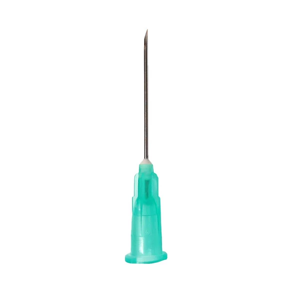 Aguja hipodérmica EXELINT International 21G x 1" bisel regular, 100/unidad. Profunda.