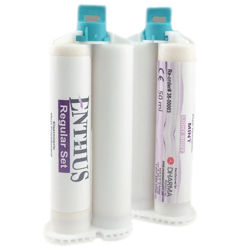 Enthus Heavy Body Regular Set 50ml Kartusche Vinylpolysiloxan-Abdruckmaterial