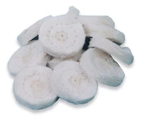 Buffalo Dental 7/8" diameter miniature 16-ply muslin buffs for precision