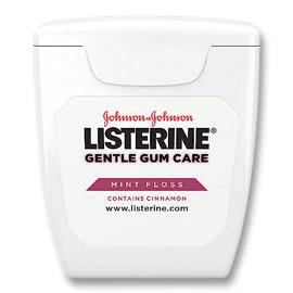 Listerine Gentle Gum Care Dental Floss - Mint Flavored, 144/Pk. Offers gentle