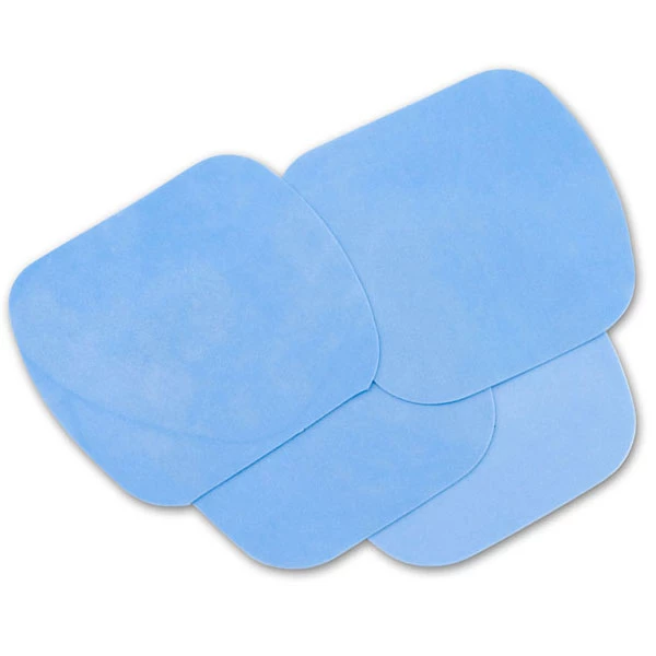 Super Clamp Mini Dique de Goma - Sin Látex 50/Caja. Azul, Diques Pre-Cortados