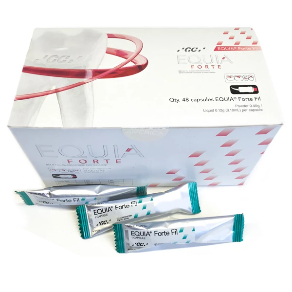 Equia Forte Fil A2 Refill: Self-Adhesive Aesthetic Posterior, 48 Capsules