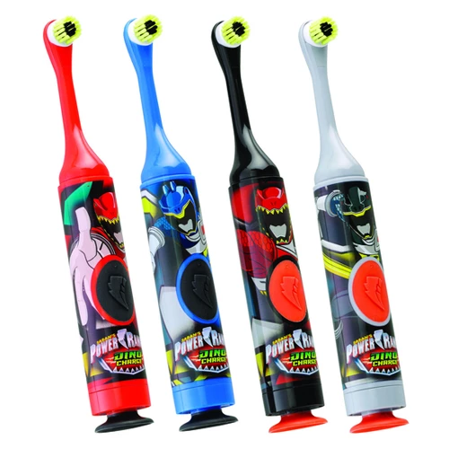 GUM Power Toothbrush - Power Rangers, Youth/Child 3/Bx. Oscillating bristle