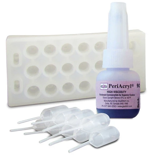 PeriAcryl 90 High Viscosity Adhesive - Multi-Use Kit: 5 ml Bottle, 50 Pipettes