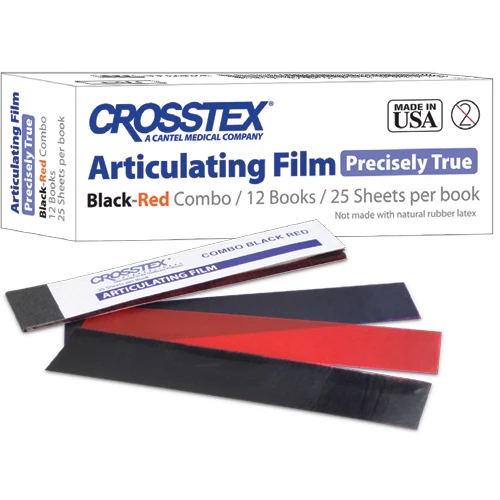 Crosstex XXX-Thin .0005" (13 microns) Blue/Red combo Precisely True