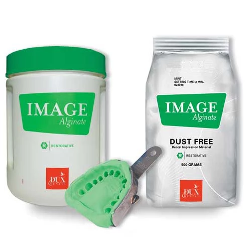 Image Dust Free Alginate - Regular Set, Starter Pak: 500 g Pouch, Canister Image Dust Free Alginate - Regular Set, Starter Pak: 500 g Pouch, Canister