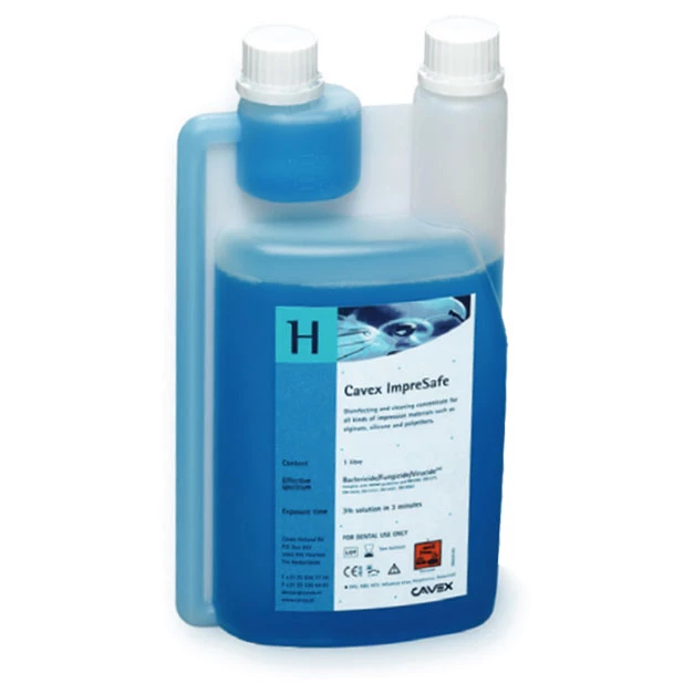 Cavex ImpreSafe Cavix ImpreSafe Impression Disinfectant Refill: 6 x 1 Liter