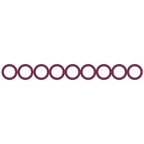 House Brand Power Chain - Long, Magenta 15 ft. spool