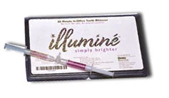 Illumine sbiancamento dentale in poltrona a base di perossido di idrogeno a due parti accoppiato.