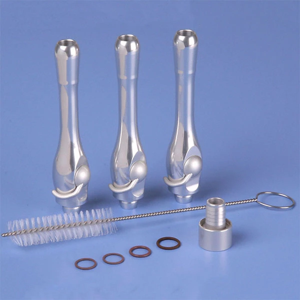DCI Premium Universal Extended HVE Valve Kit. One-piece, solid metal lever