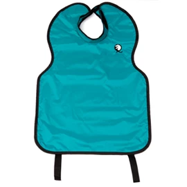 Квали Adult (24" x 27") рентгеновский фартук без свинца для панорамной съемки без воротника - ТЕАЛЬ.