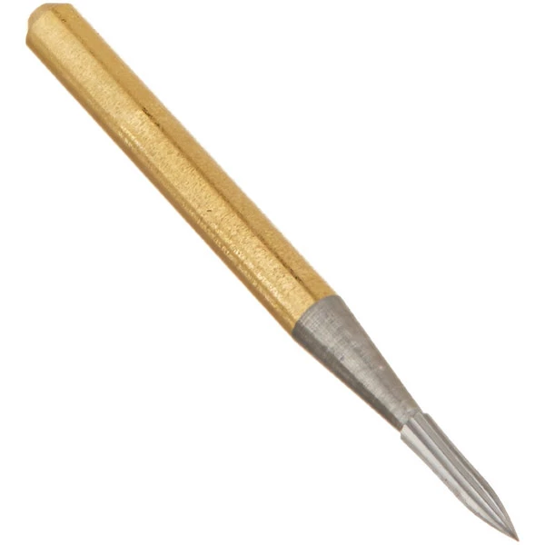 EZ Cut 12 Blade Trimming & Finishing Carbide Bur FG 7902 Needle. Pack of 9