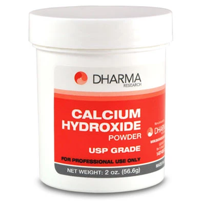 Calciumhydroxid-Pulver, USP-Qualität, 60 g Glas