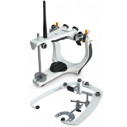Articulador A7 Plus con arco facial estándar semi-ajustable (tipo Arcon)
