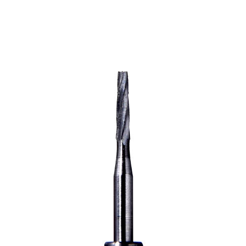 Fresa de carburo FG #171L Taper Fissure Plain Cut (Cabeza Larga), paquete de 10 fresas.