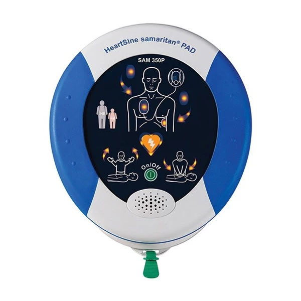 Desfibrilador externo automático (DEA) Heartsine Samaritan PAD 350P. Incluye