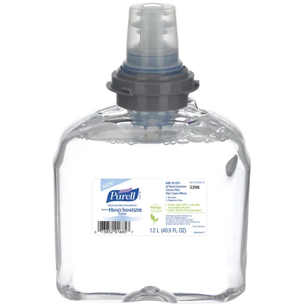 Purell Advanced Instant Handdesinfektionsmittel, hautnährendes Schaum, 1200 ml Flasche