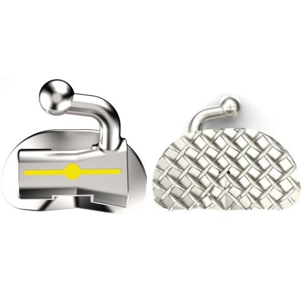 TUBOS BUCALES TOL 1er Molar - 0.022" Cuadrantes variados, 4/bolsa. Los tubos utilizan